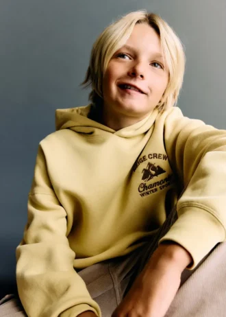 Besticktes Baumwoll-Sweatshirt
