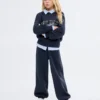 Besticktes Baumwoll-Sweatshirt Besticktes Baumwoll-Sweatshirt