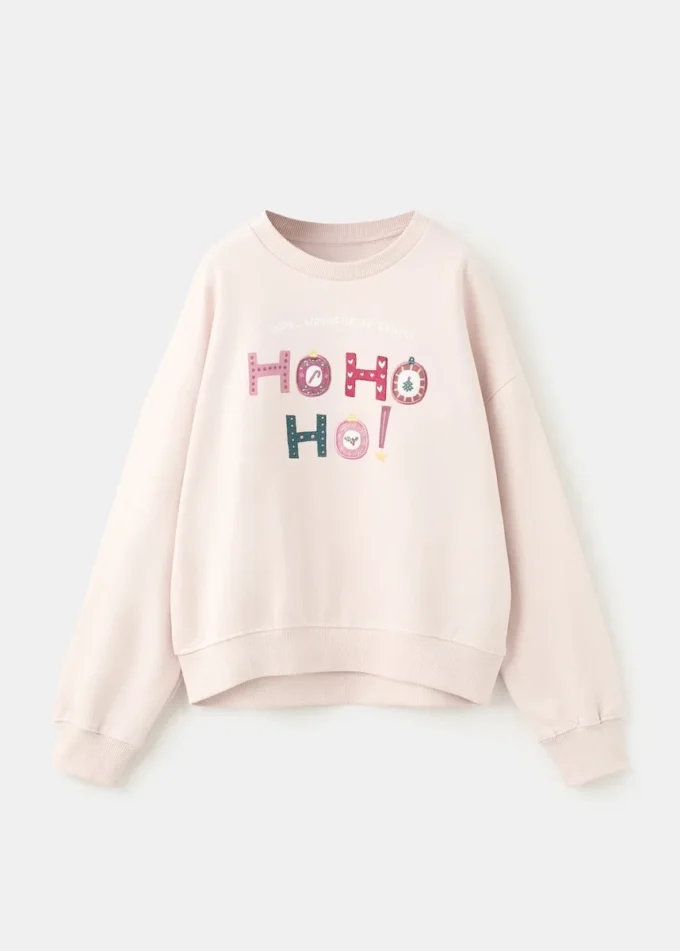 Besticktes Baumwoll-Sweatshirt Besticktes Baumwoll-Sweatshirt
