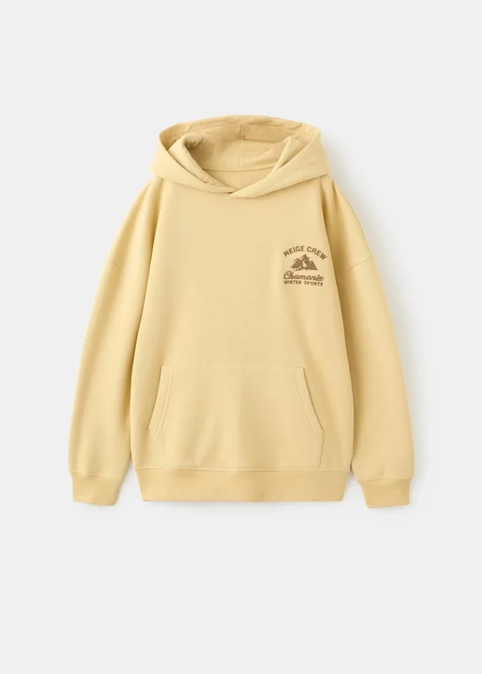 Besticktes Baumwoll-Sweatshirt Besticktes Baumwoll-Sweatshirt