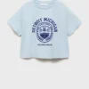 Besticktes Baumwoll-T-Shirt Besticktes Baumwoll-T-Shirt