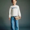 Besticktes Baumwoll-T-Shirt für Kinder Besticktes Baumwoll-T-Shirt für Kinder