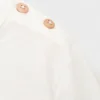Besticktes bedrucktes T-Shirt