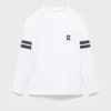 Besticktes bedrucktes T-Shirt Besticktes bedrucktes T-Shirt