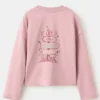 Besticktes bedrucktes T-Shirt Besticktes bedrucktes T-Shirt