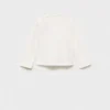 Besticktes bedrucktes T-Shirt