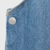 Besticktes Jeans-Kleid Besticktes Jeans-Kleid