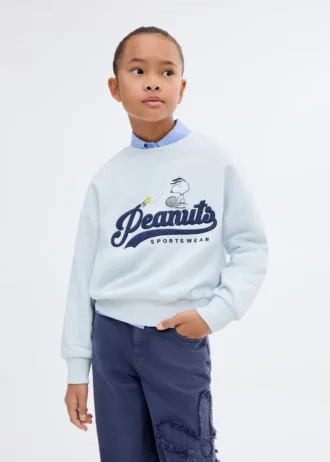 Besticktes Snoopy-Sweatshirt