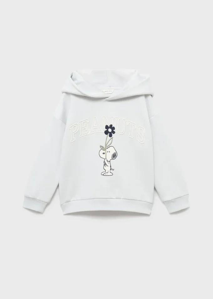 Besticktes Snoopy-Sweatshirt Besticktes Snoopy-Sweatshirt