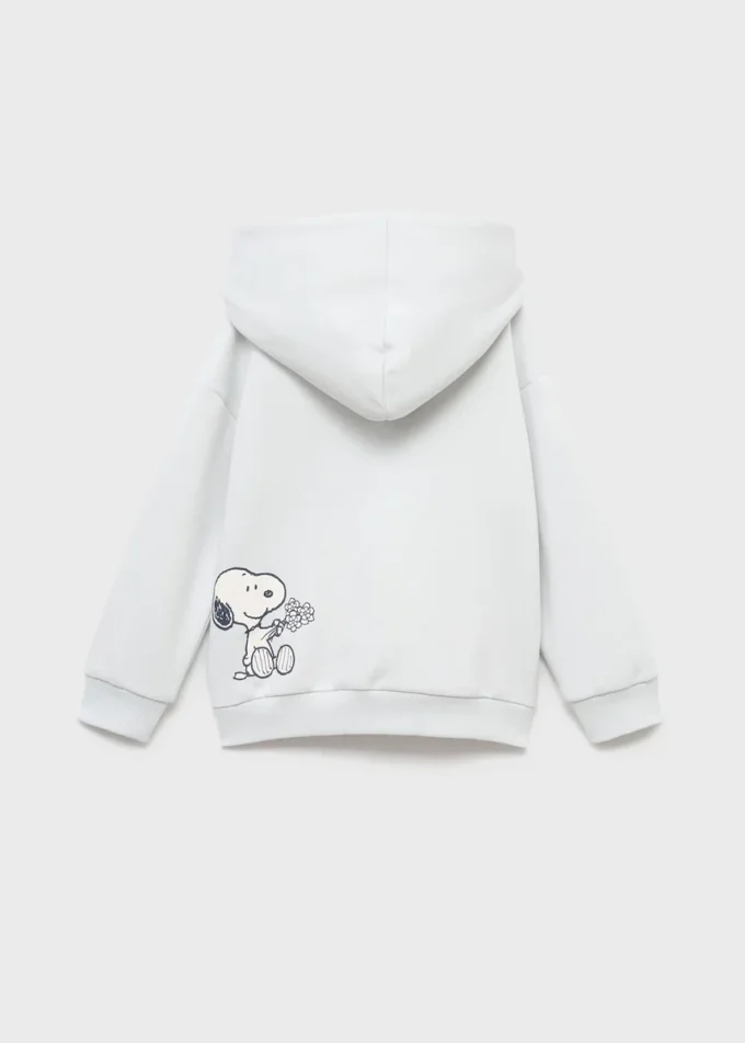 Besticktes Snoopy-Sweatshirt Besticktes Snoopy-Sweatshirt
