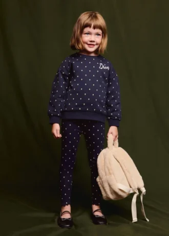 Besticktes Sweatshirt mit Blumenmuster
