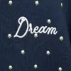 Besticktes Sweatshirt mit Blumenmuster Besticktes Sweatshirt mit Blumenmuster