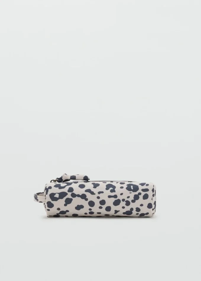 Beuteltasche mit Animal-Print Beuteltasche mit Animal-Print