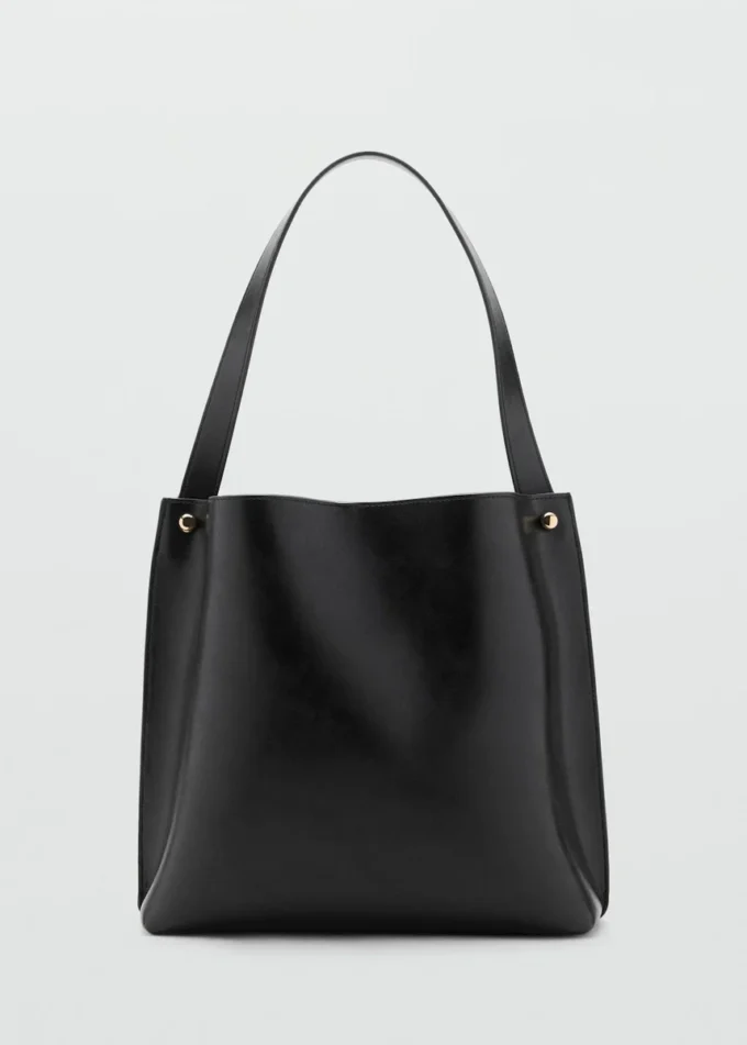Beuteltasche mit Metalldetails Beuteltasche mit Metalldetails