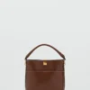 Beuteltasche mit Metalldetails Beuteltasche mit Metalldetails