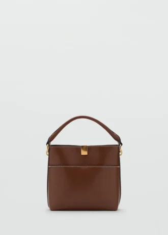 Beuteltasche mit Metalldetails