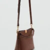 Beuteltasche mit Metalldetails Beuteltasche mit Metalldetails