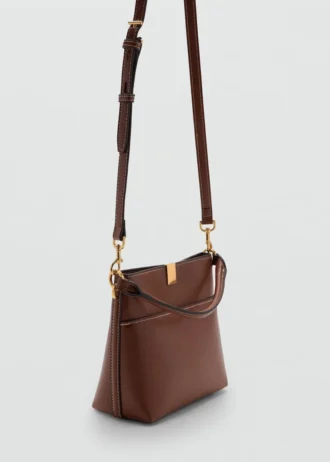 Beuteltasche mit Metalldetails