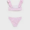 Bikini mit Blumenmuster und Rüschen Bikini mit Blumenmuster und Rüschen
