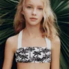 Bikini mit Palmenprint Bikini mit Palmenprint