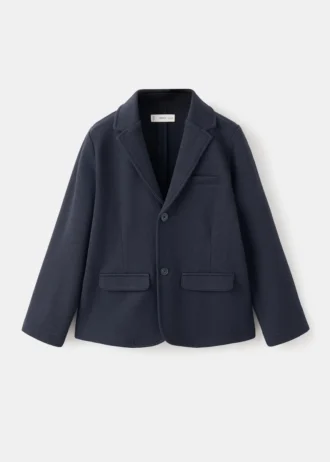 Blazer aus Baumwollmischgewebe