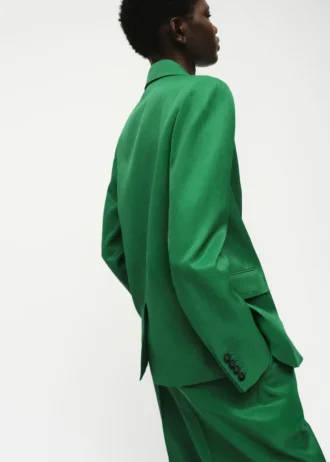 Blazer aus Leinenmischgewebe
