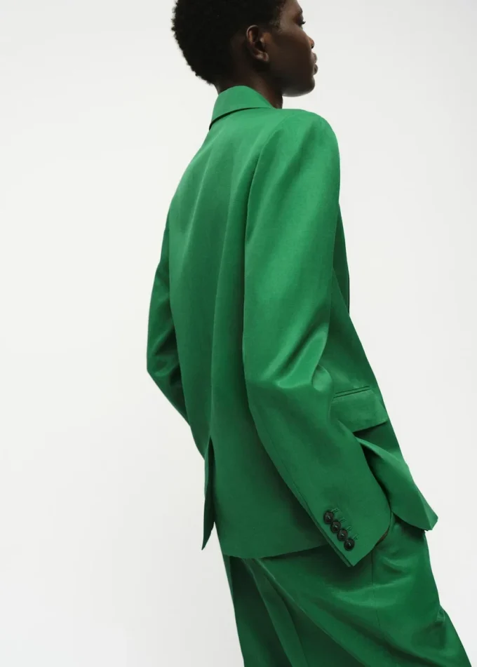 Blazer aus Leinenmischgewebe Blazer aus Leinenmischgewebe