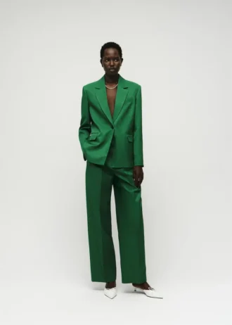 Blazer aus Leinenmischgewebe