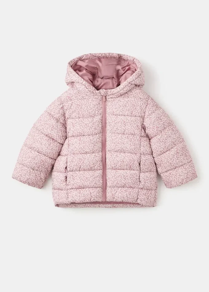 Blumen-Anorak mit Kapuze Blumen-Anorak mit Kapuze