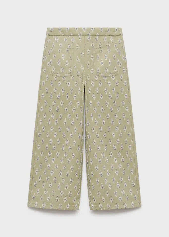 Blumen-Culottes-Hose Blumen-Culottes-Hose