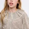 Blumenbluse aus Baumwolle Blumenbluse aus Baumwolle