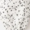 Blumenbluse aus Baumwolle Blumenbluse aus Baumwolle