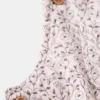 Blumige Latzhose aus Cord