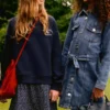 Blumiges Sweatshirtkleid Blumiges Sweatshirtkleid