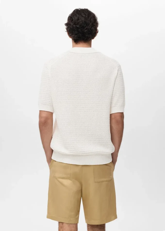 Bluse aus Baumwollspitze Bluse aus Baumwollspitze
