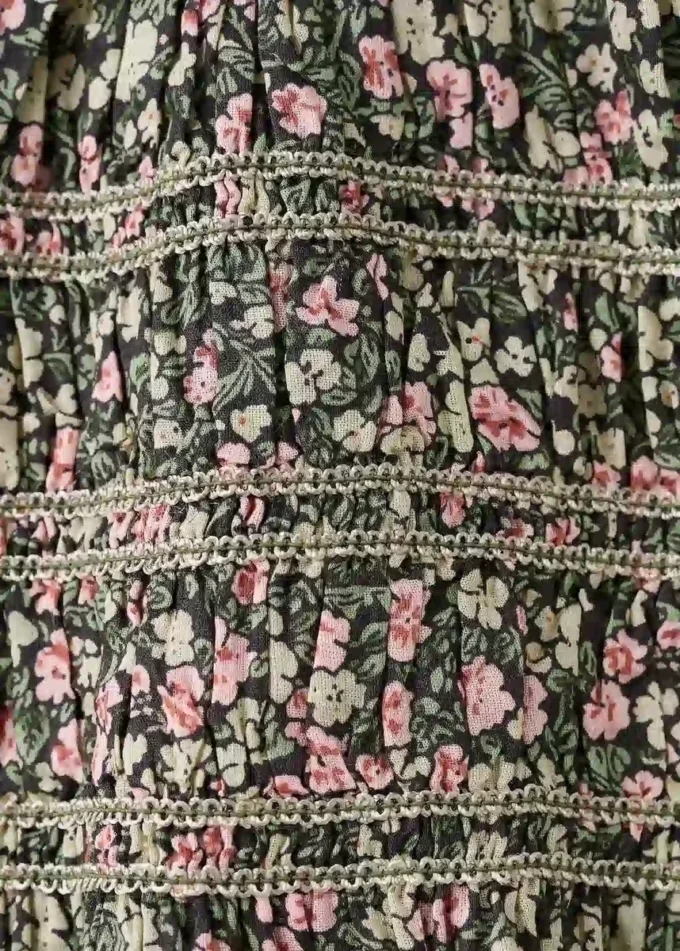 Bluse mit Blumenprint