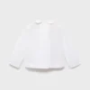 Bluse mit Peter-Pan-Kragen