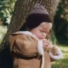 Bobble-Mütze mit Jacquard-Muster Bobble-Mütze mit Jacquard-Muster
