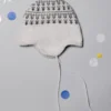 Bobble-Mütze mit Jacquard-Muster Bobble-Mütze mit Jacquard-Muster