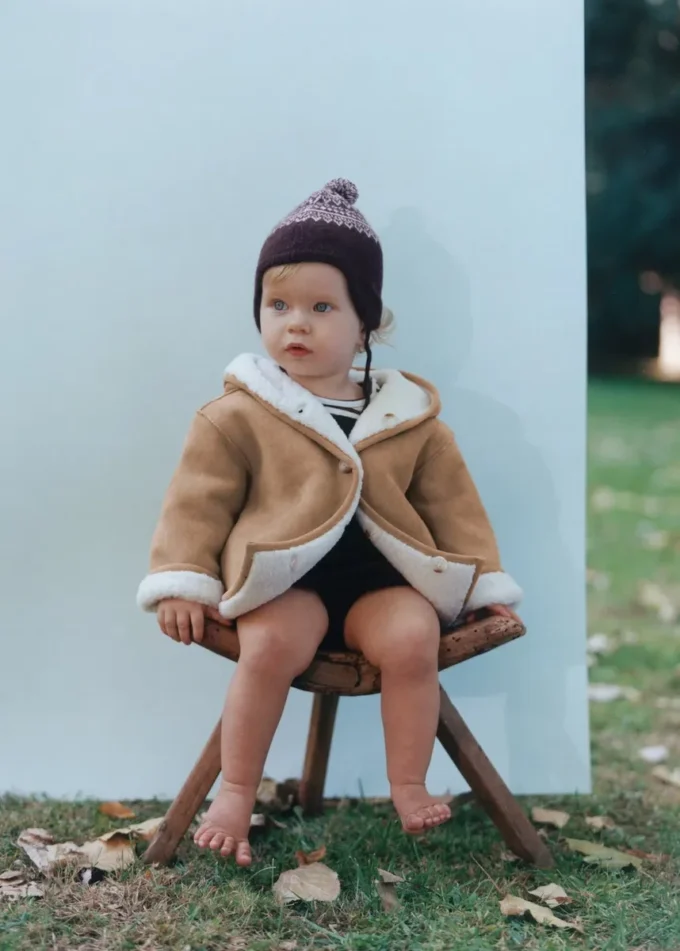 Bobble-Mütze mit Jacquard-Muster Bobble-Mütze mit Jacquard-Muster