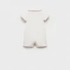 Bodysuit-Pyjama mit Babydoll-Ausschnitt