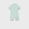 Bodysuit-Pyjama mit Babydoll-Ausschnitt