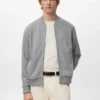 Bomber-Hoodie mit Reißverschluss Bomber-Hoodie mit Reißverschluss