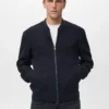 Bomber-Hoodie mit Reißverschluss