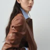 Bomberjacke aus 100 % Leder Bomberjacke aus 100 % Leder