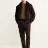 Bomberjacke aus 100 % Wildleder Bomberjacke aus 100 % Wildleder