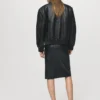 Bomberjacke aus Leder Bomberjacke aus Leder
