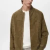 Bomberjacke aus Wildleder Bomberjacke aus Wildleder