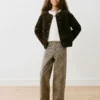 Bomberjacke mit Leopardenmuster Bomberjacke mit Leopardenmuster