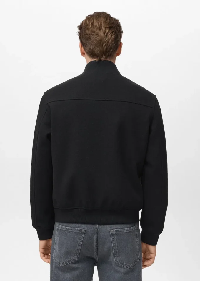 Bomberjacke mit Reißverschluss Bomberjacke mit Reißverschluss